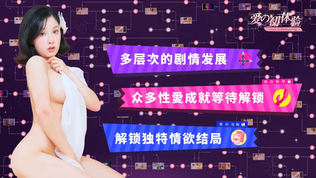 [真人SLG大作/中文/动态] 爱的初体验 爱的处体验 愛的處體驗 官方中文版 [PC/16.5G]