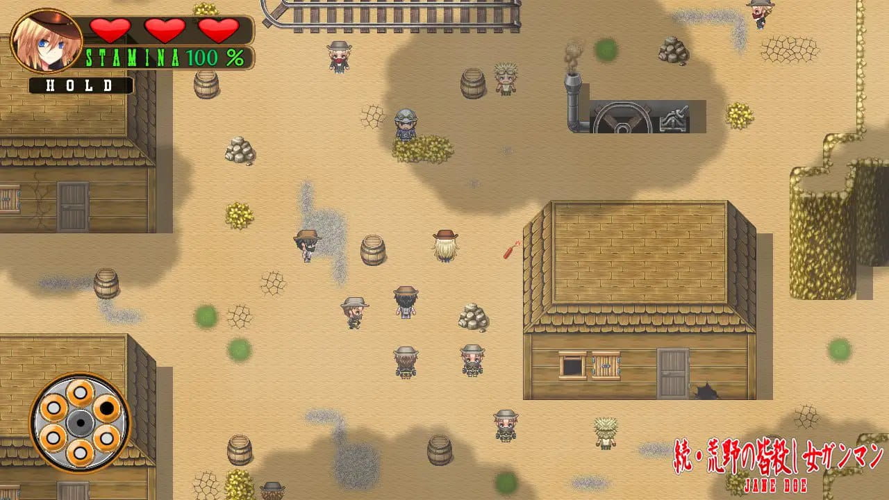 【RPG/AI汉化/MTool】续・荒野的绝命女枪手【PC/1.3G】
