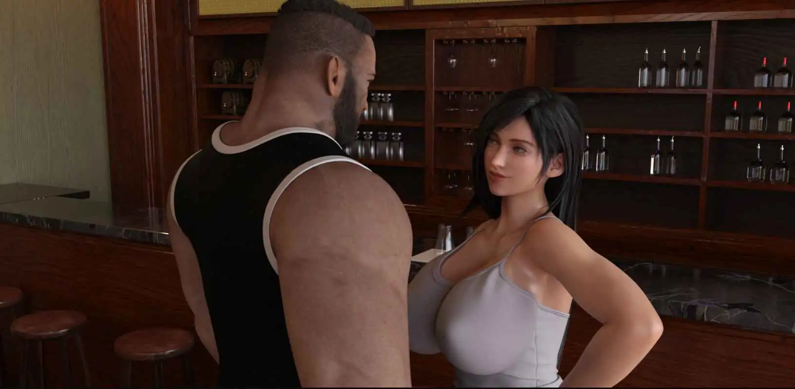 【同人SLG/汉化/动态】蒂法的黑暗天堂v0.15 AI版【PC+安卓/4.22G/更新】Tifa’s Dark Heaven [v0.15 Cuckold Route]