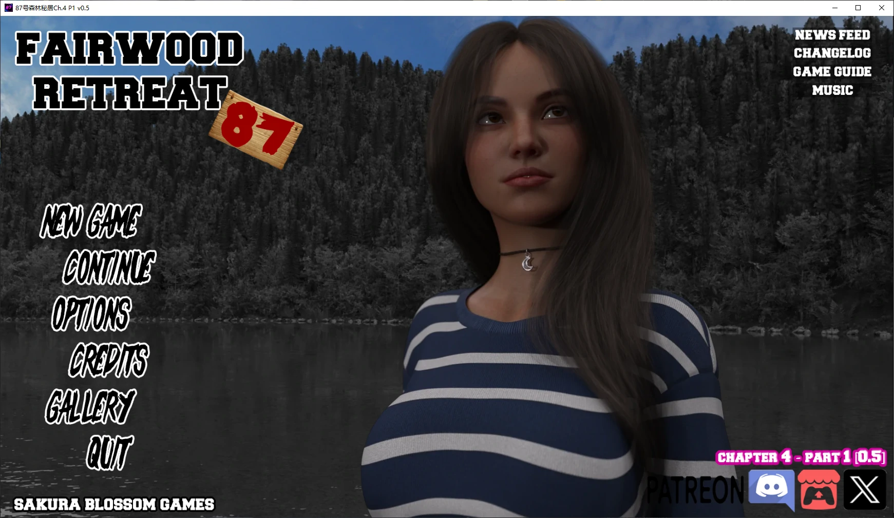 【欧美SLG/AI汉化/3D】87号森林秘居Ch.4 P1 v0.5 AI汉化版【PC+安卓/3.2G/更新】