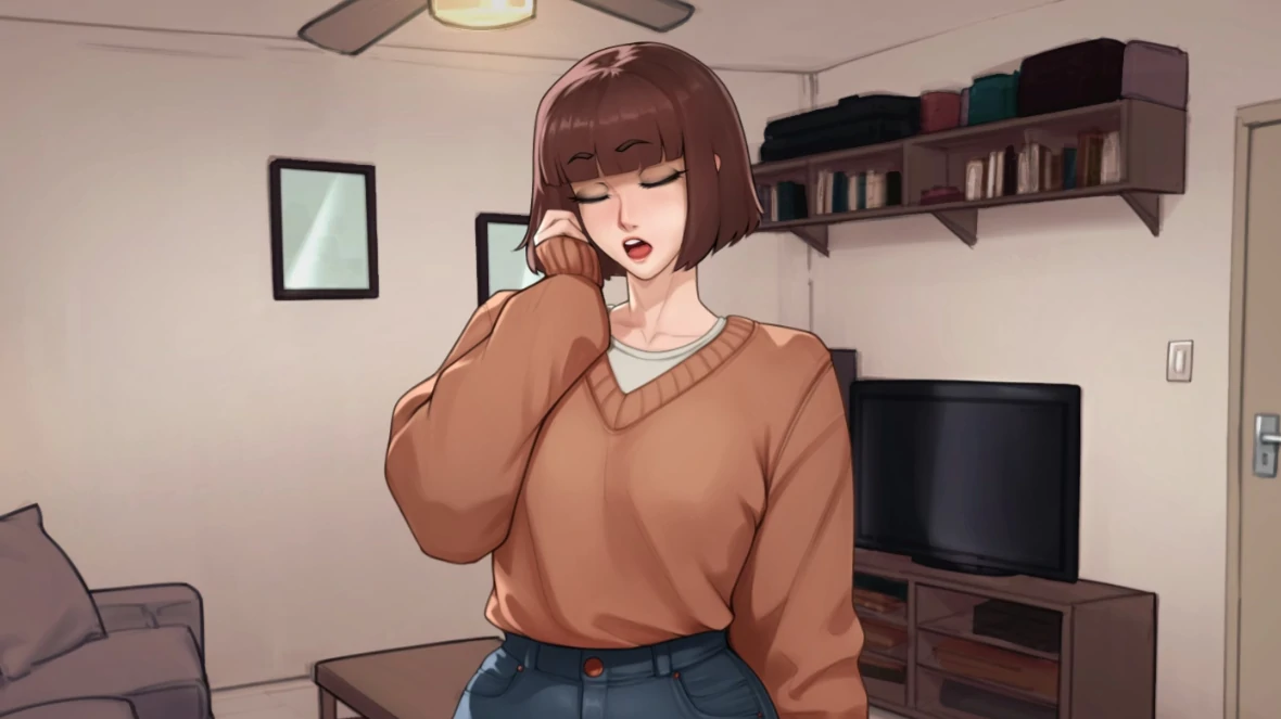 【欧美SLG/AI汉化/扶她】额外英寸0.2.2 AI汉化版【PC+安卓/0.4G/更新】 Extra Inches [v0.2.2]