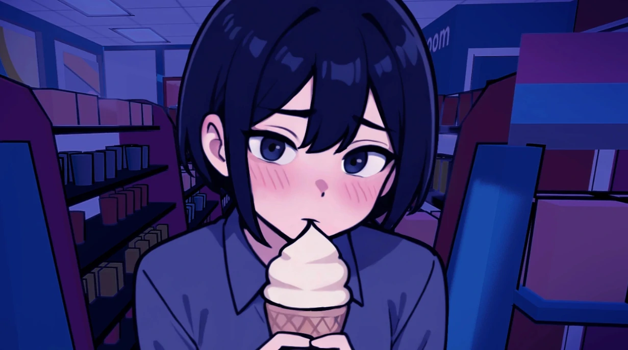 【日系SLG/AI汉化/沙盒】午夜与伪娘1.0 AI汉化版【PC+安卓/1.4G/首发】Midnight Shifts with Femboy [v1.0]