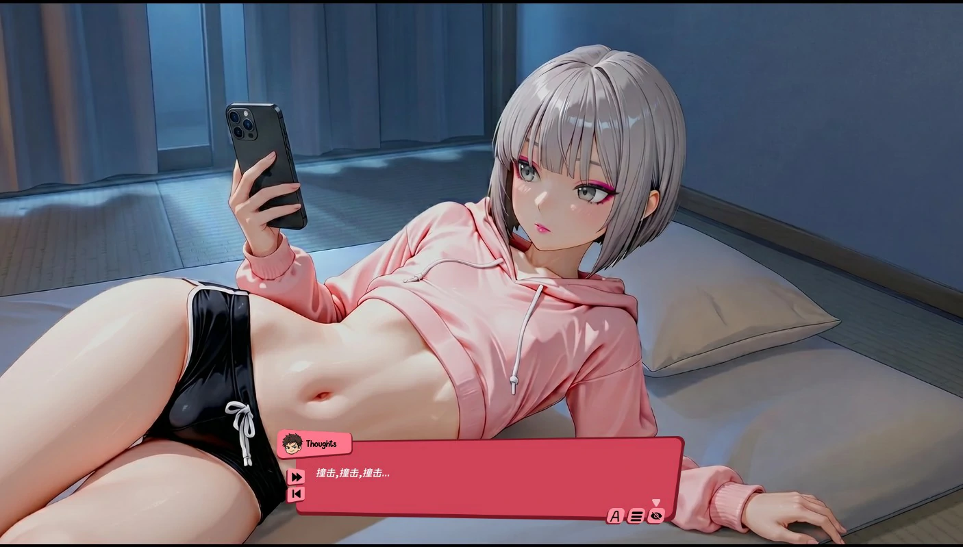 【亚洲SLG/官中/伪娘】邻家女装少年 官方中文版【PC/0.37G】The Femboy Neighbor
