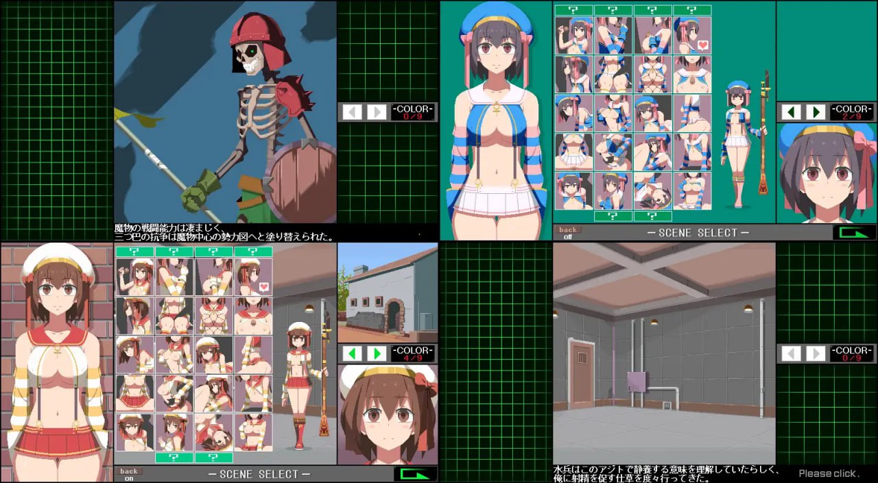 【SLG/生肉/像素/动态】见习水兵的休假！【PC/1.3G】