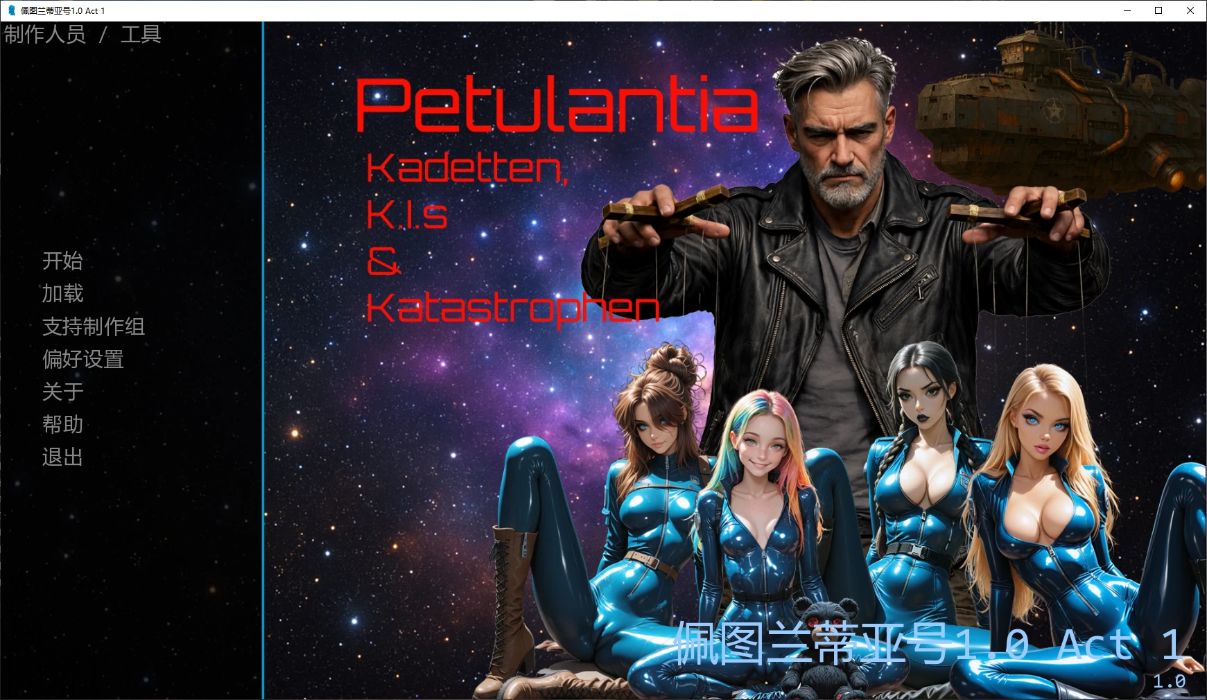 【欧美SLG/AI汉化/后宫】佩图兰蒂亚号1.0 Act 1 AI汉化版【PC+安卓/10.7G/更新】Petulantia