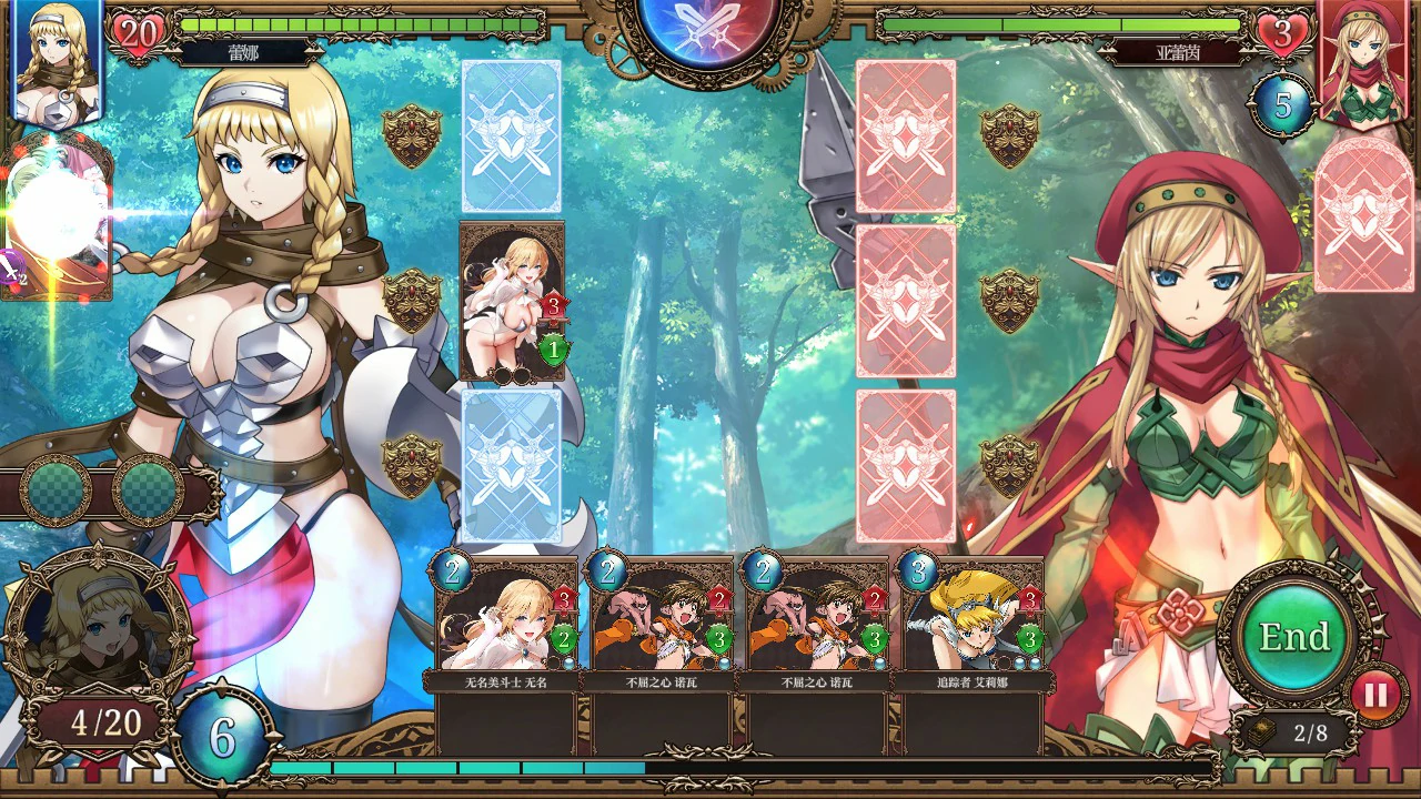 【日系RPG/官中/卡牌】女王之刃 重置版 官方中文版【PC/1.7G】Queen’s Blade Re