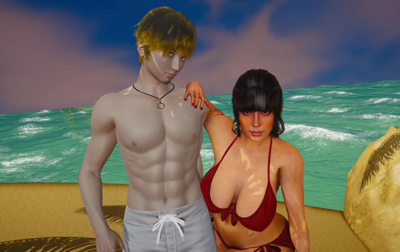 【亚洲SLG/AI汉化/后宫】索姆尼亚湾的故事V1.0 AI汉化版【PC+安卓/2.52G/更新】Stories from Somnia Bay