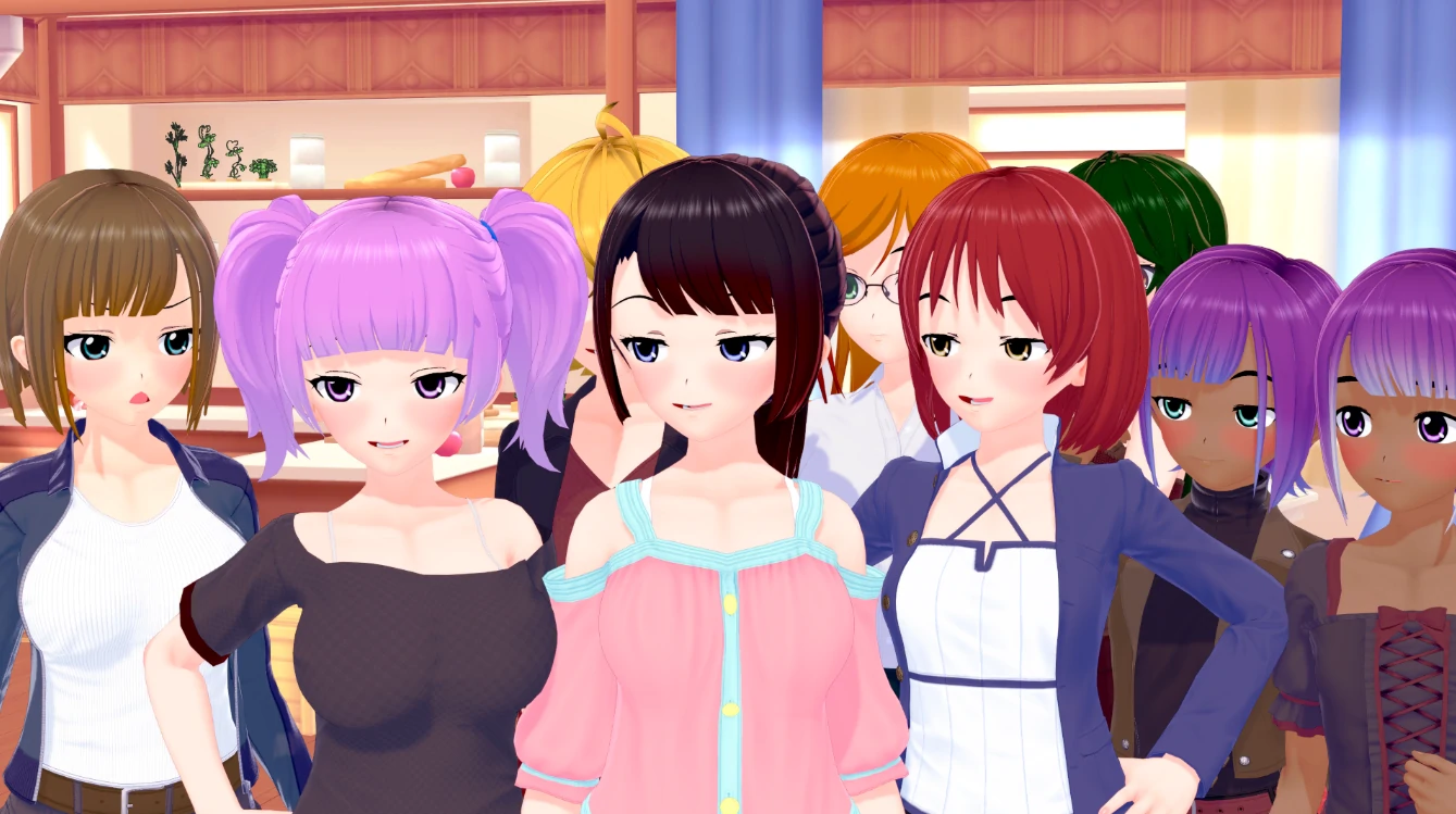 【日系SLG/AI汉化/沙盒】 后宫居所v0.13 AI汉化版【PC+安卓/9.99G/更新】Harem Residence [v0.13]