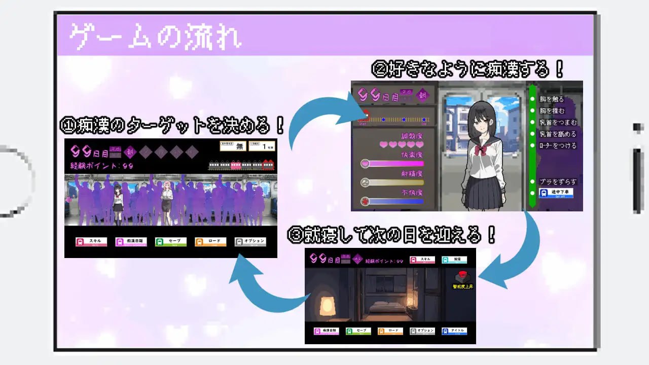【SLG/AI汉化/MTool/像素动态】所以我要成为痴汉v1.3【PC/1.3G/更新】