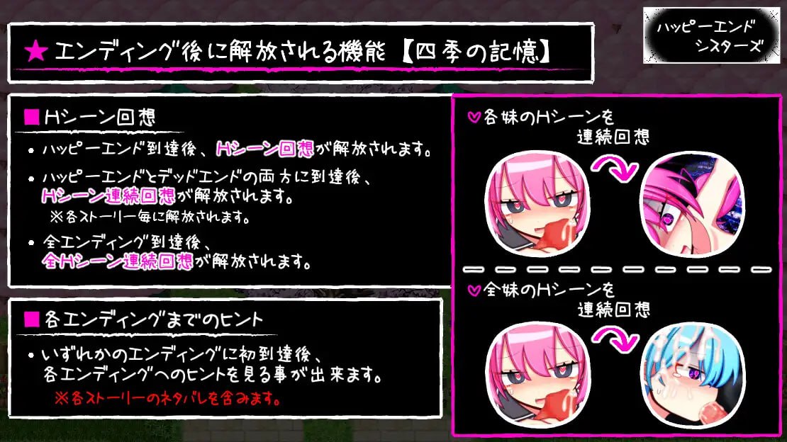 【RPG/AI汉化/MTool】幸福结局姐妹【PC/1G】