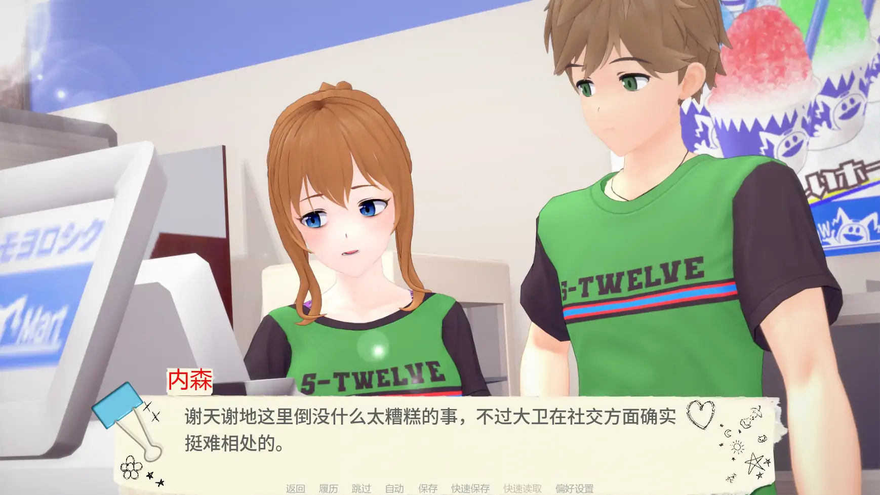 【日系SLG/AI汉化/3D】打工艳遇记v1.0 AI汉化版【PC+安卓/1.87G/更新】Two Week Notice