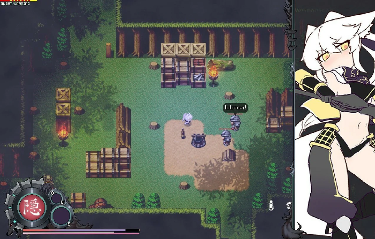 【日系RPG/官中/狼女】孤影之狼V0.8.7 Beta 官方中文版【PC/0.4G】隻影の狼