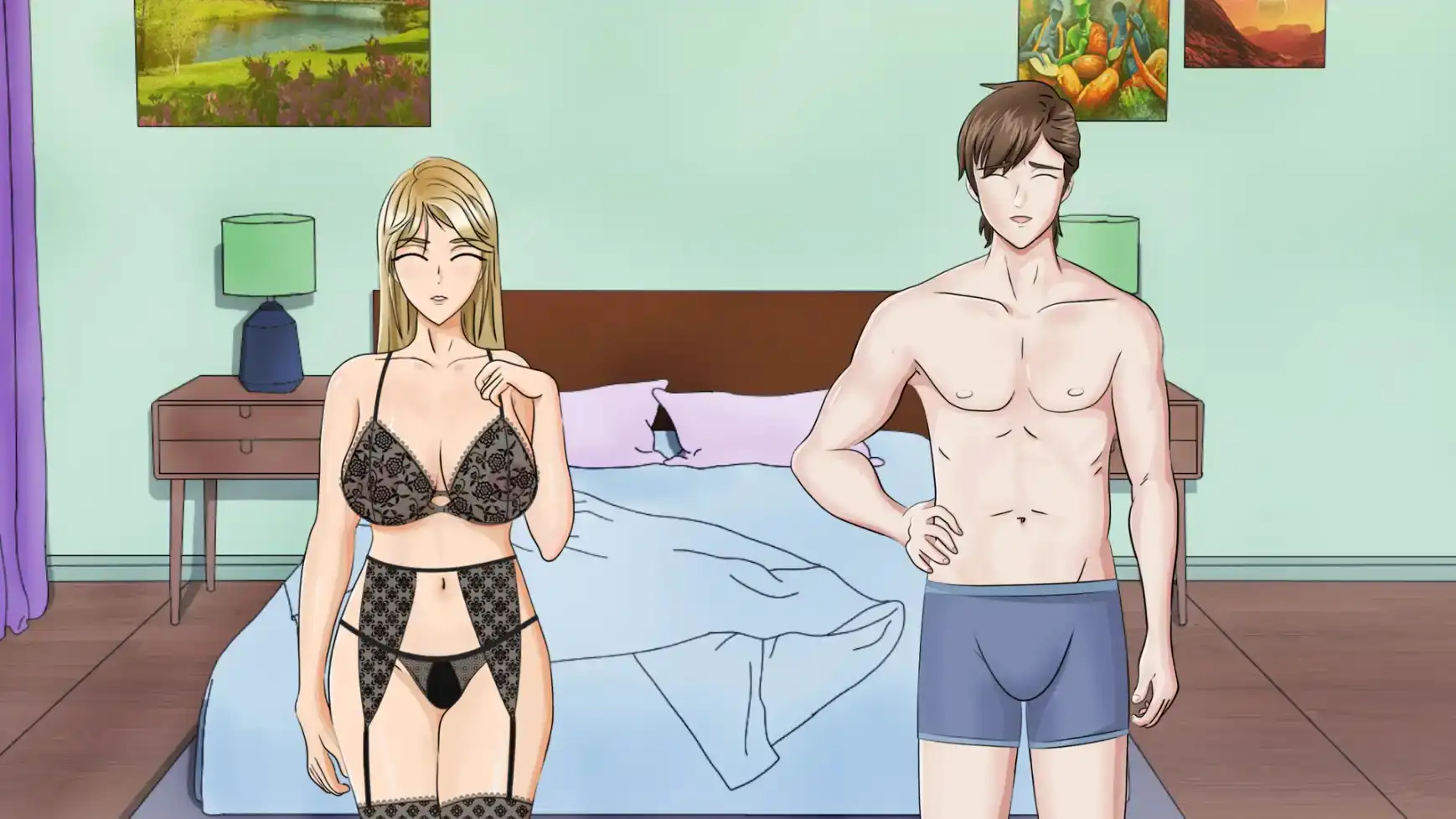 【同人SLG/汉化/动态】大楼里的妻子v0.6.0 AI版【PC+安卓/1.33G/更新】Wife in the Building!