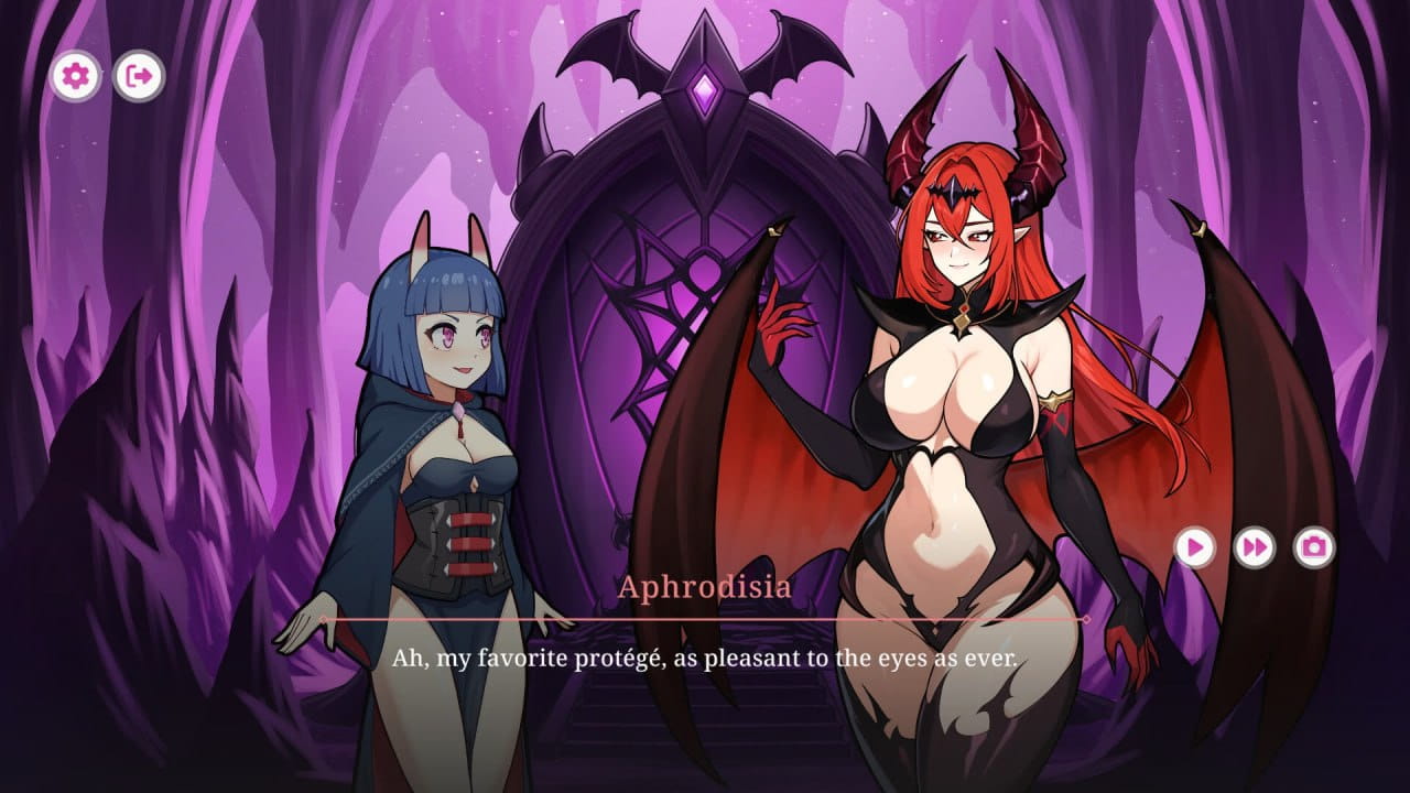 【SLG/中文/动态】阿芙罗狄西亚的魅魔:阿可的初吻【PC/3G】Succubus of Aphrodisia: Ako's First Embrace