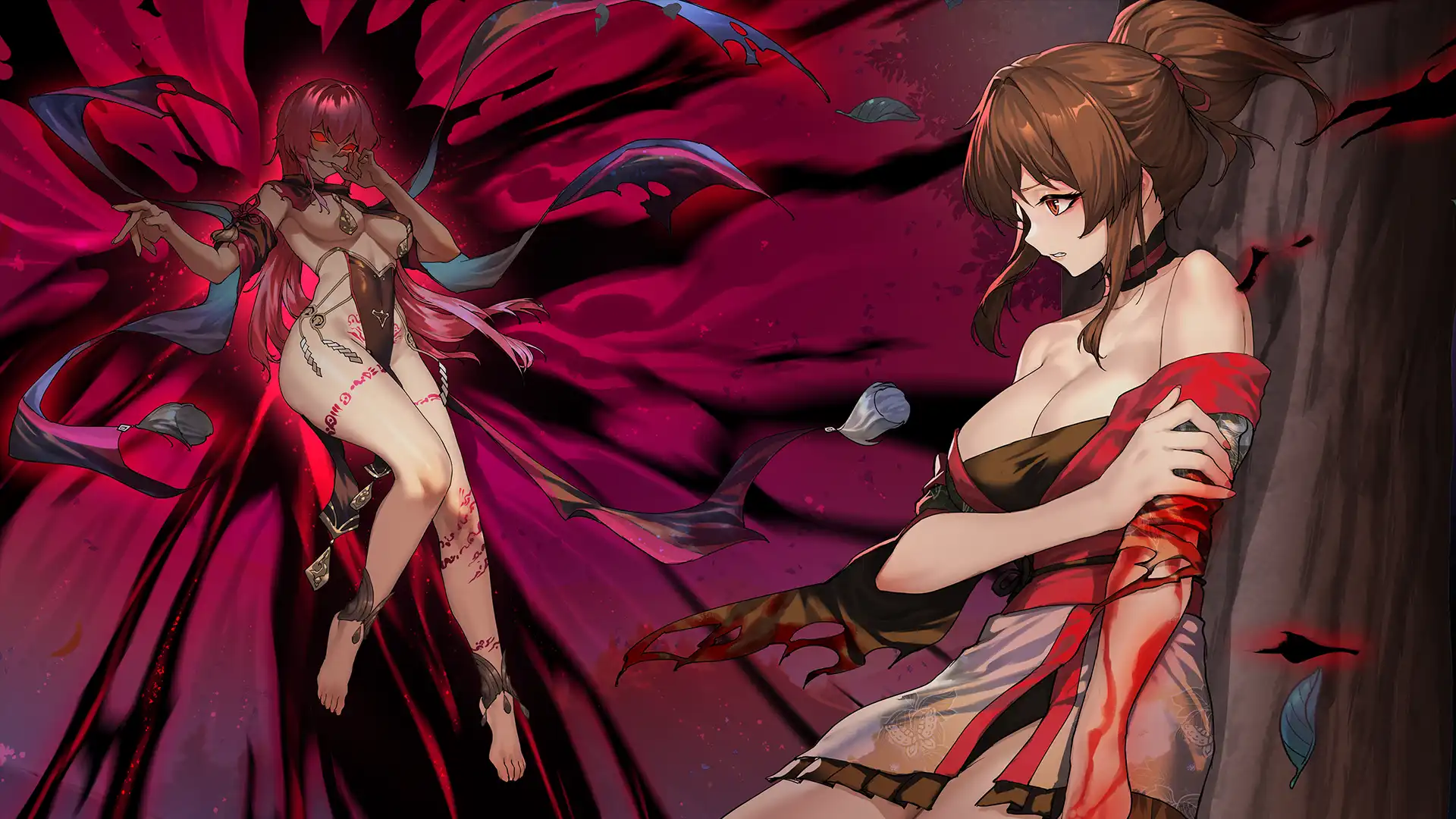 【卡牌对战SLG/中文/动态】半妖忍少女官方中文步兵版[新作]【电脑/4G】