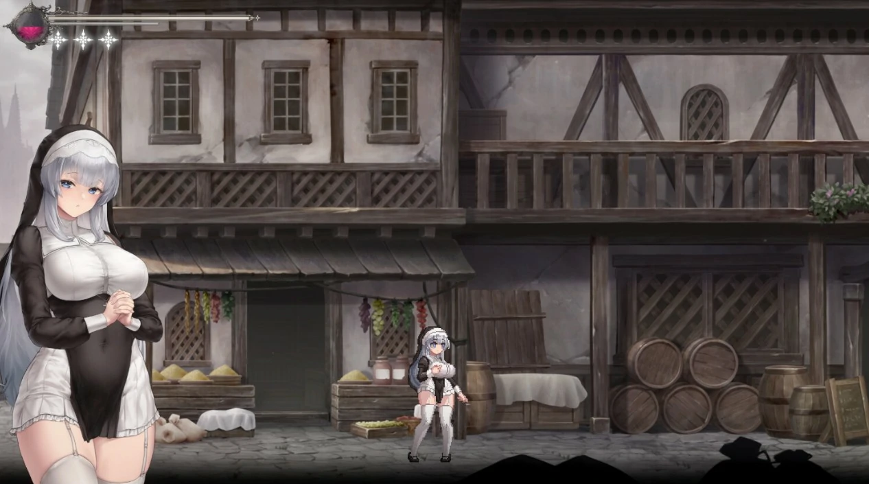 【日系ACT/官中/动作】淫肉圣女～在修女的雌穴中刻下孕印～0.1.0 官方中文版【PC/0.35G】淫肉聖女～シスターの雌穴に刻む孕み印～