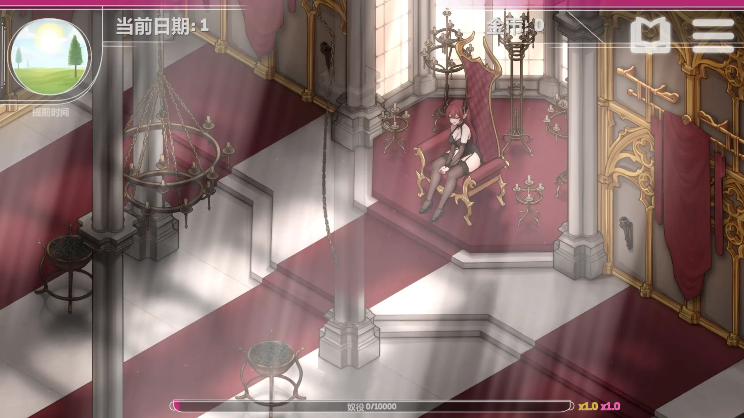 【SLG/动态/官中】恶魔女王的诱惑0.6.0.0 官中步兵版【PC+安卓/695M】Seduction Of The Demon Queen