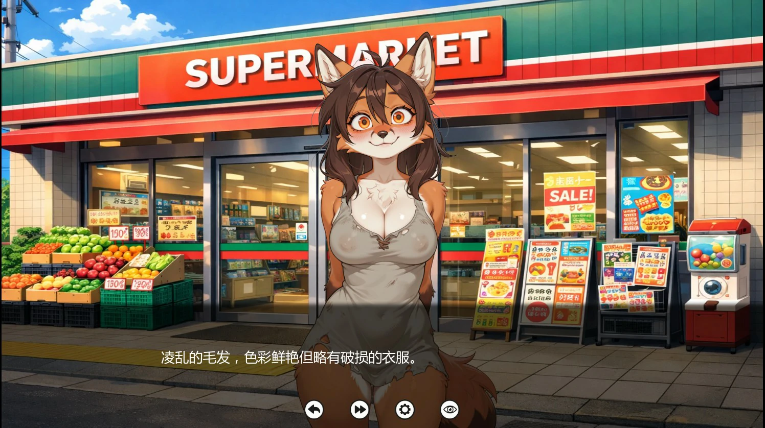 【欧美SLG/AI汉化/兽人】福瑞小镇0.8 Public AI汉化版【PC+安卓/0.9G/更新】Furry Town [v0.8 Public]
