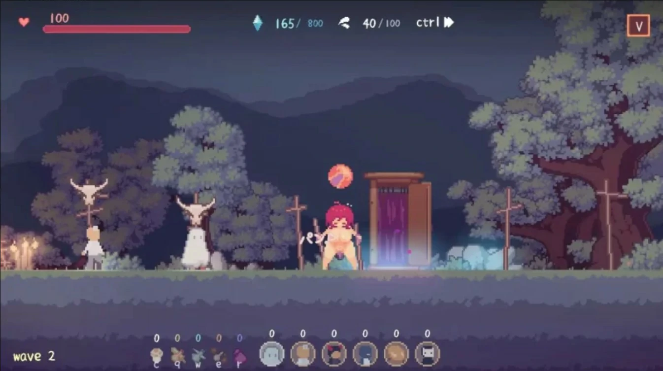 【日系ACT/官中/像素】紫森仪式 官方中文版【PC/0.5G】紫森リチュアル