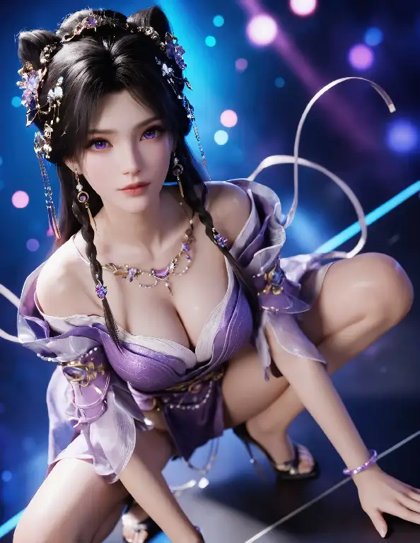 [3D彩漫无修正无字] 墨迹 26.04 姬紫月4K全-遮天 [600M]