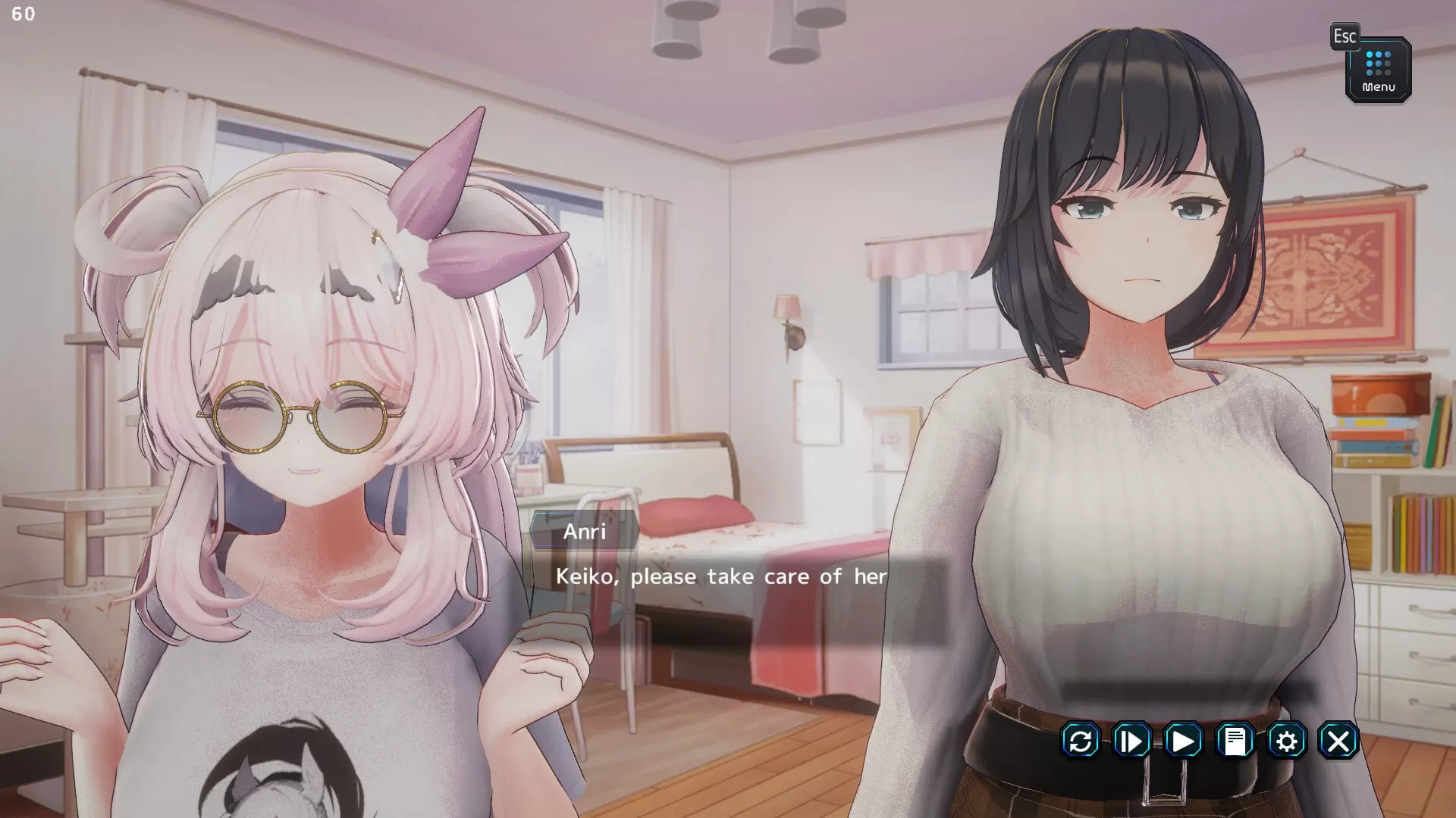 【精品/3D/官中/动态】新搬來的大姐姐真是太可爱了！v1.043官方中文版【PC/0.64G】
