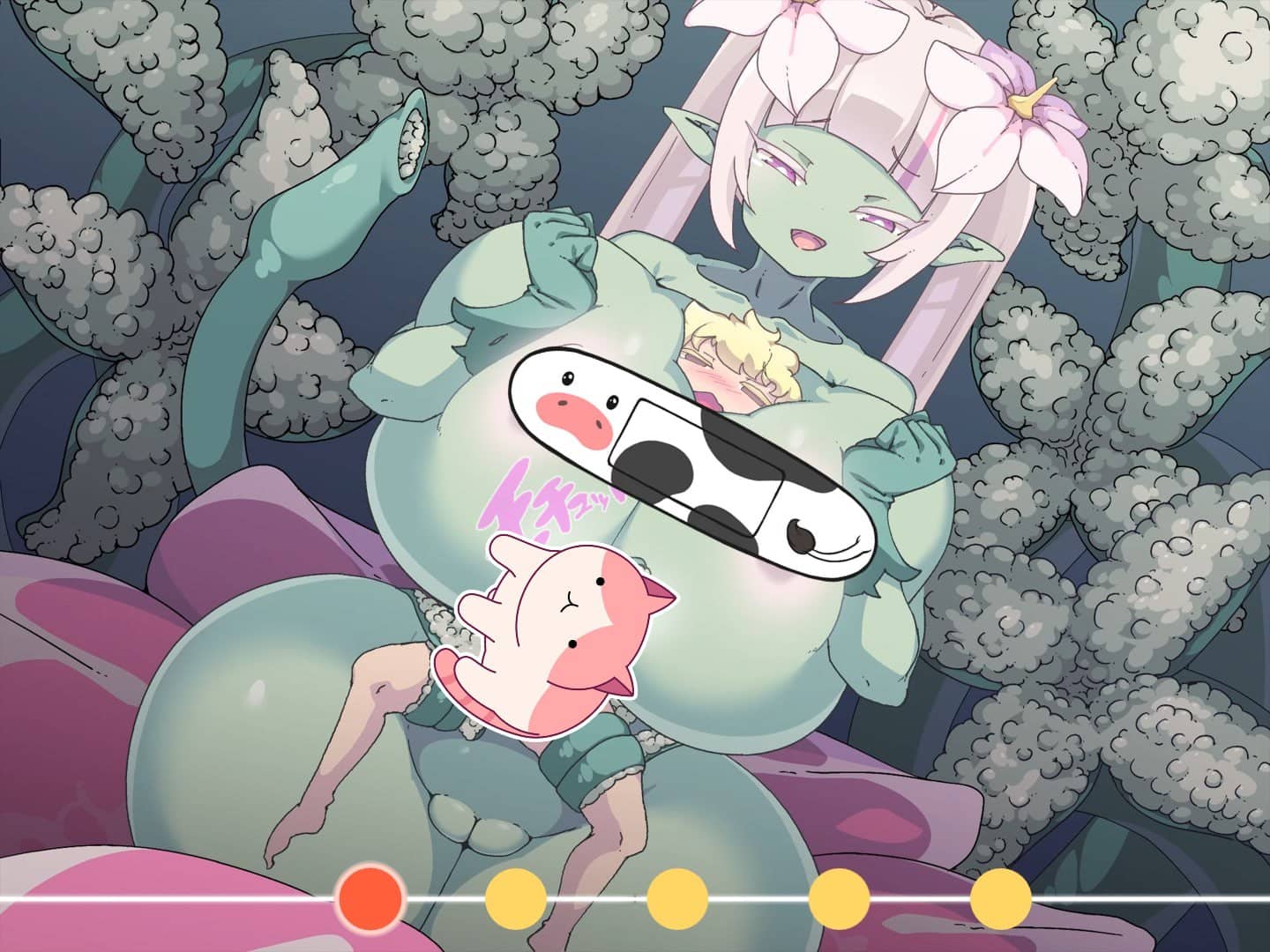 【SlG/AI汉化】今夜采集阿尔拉乌内的温热触手爱抚，颤抖不已【PC+安卓/8G】