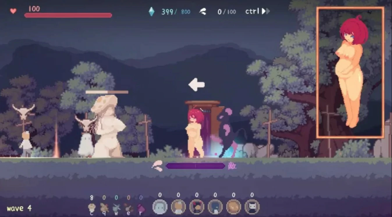【日系ACT/官中/像素】紫森仪式 官方中文版【PC/0.5G】紫森リチュアル