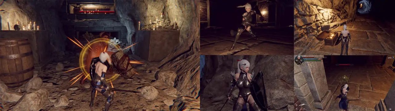 【爆款/3D/官中/动态/无码】地下城的女骑士【PC/1.98G】