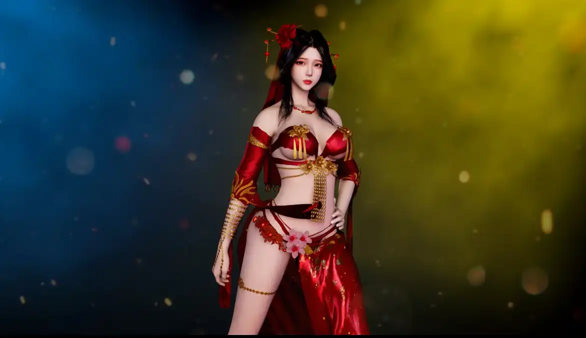 【3D/动态/VAM】 天使没翅膀:女祭司 Clutch 性感巨乳御姐顶级火辣身材贴身侍奉 【988M】