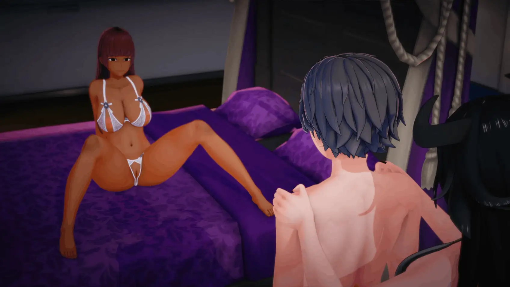 【日系SLG/汉化/动态】受污欧美和谐：魅魔的拥抱v0.6.5 AI版【PC+安卓/2.15G/更新】Tainted Harmony: A Succubus`s Embrace [v0.2.1.1]
