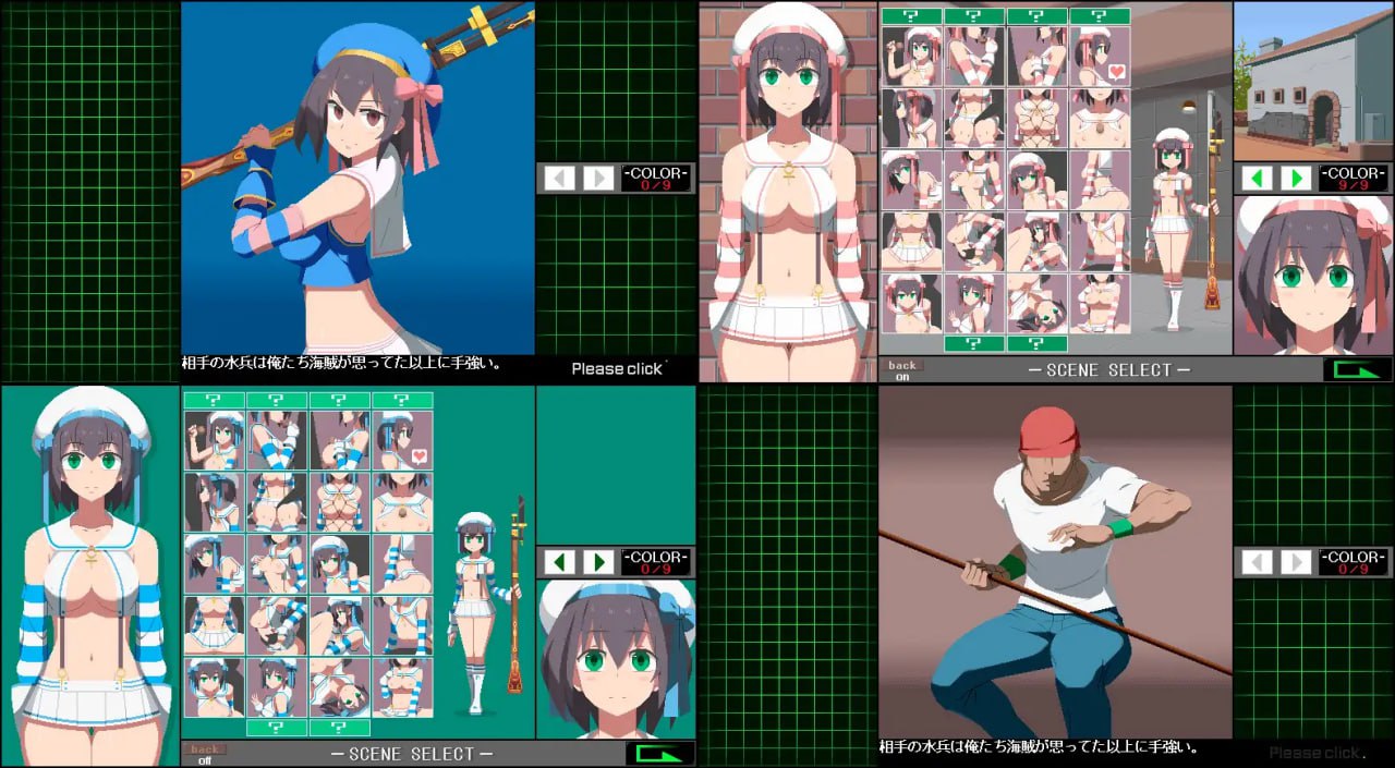 【SLG/生肉/像素/动态】见习水兵的休假！【PC/1.3G】