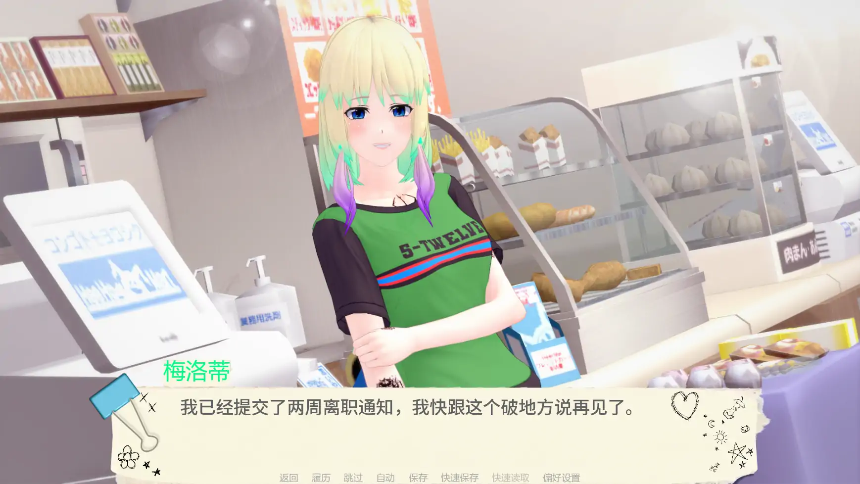 【日系SLG/AI汉化/3D】打工艳遇记v1.0 AI汉化版【PC+安卓/1.87G/更新】Two Week Notice