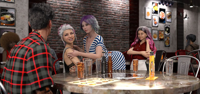 【SLG/汉化/动态】地狱猫酒吧(The Hellcat Lounge) ver0.3.01 汉化版【PC+安卓/1.3G】