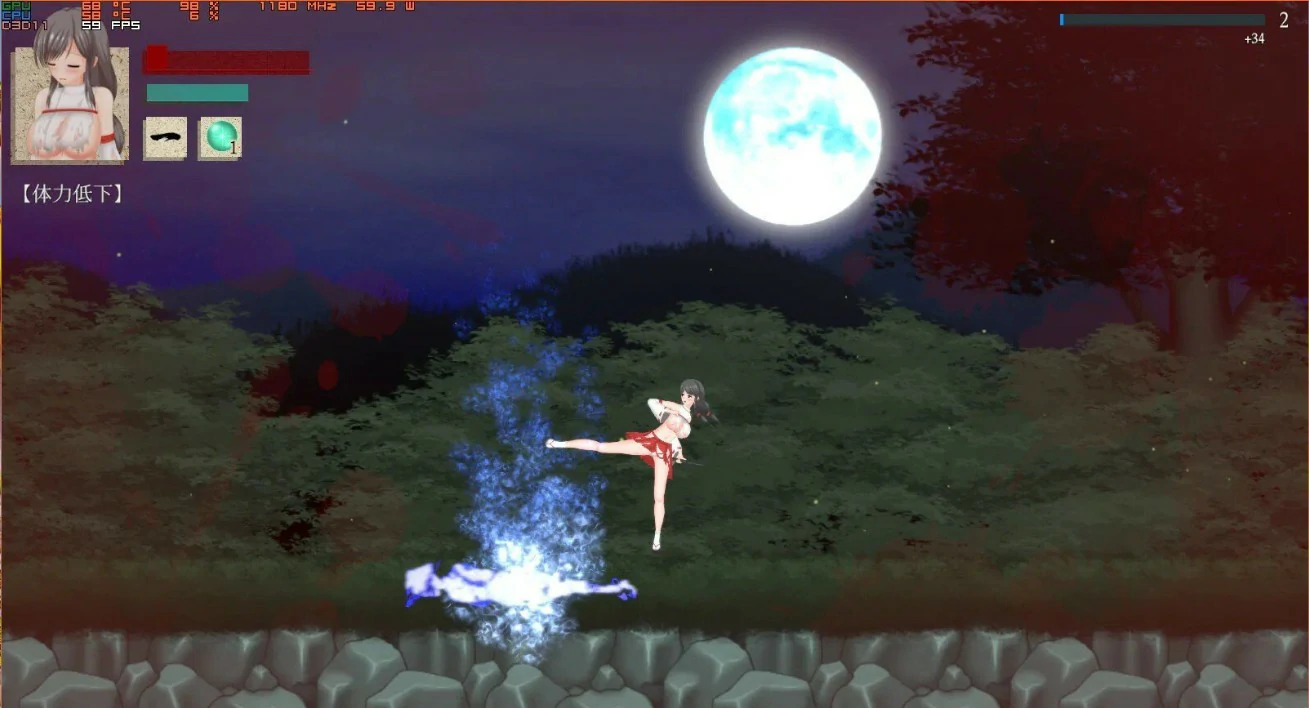 【日系ACT/官中/巨乳】秽神乐1.07B 官方中文版【PC/1.8G】Aikagura