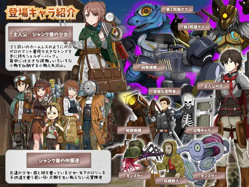 【RPG/AI汉化/MTool】废品店的迷宫拾荒【电脑/965M】