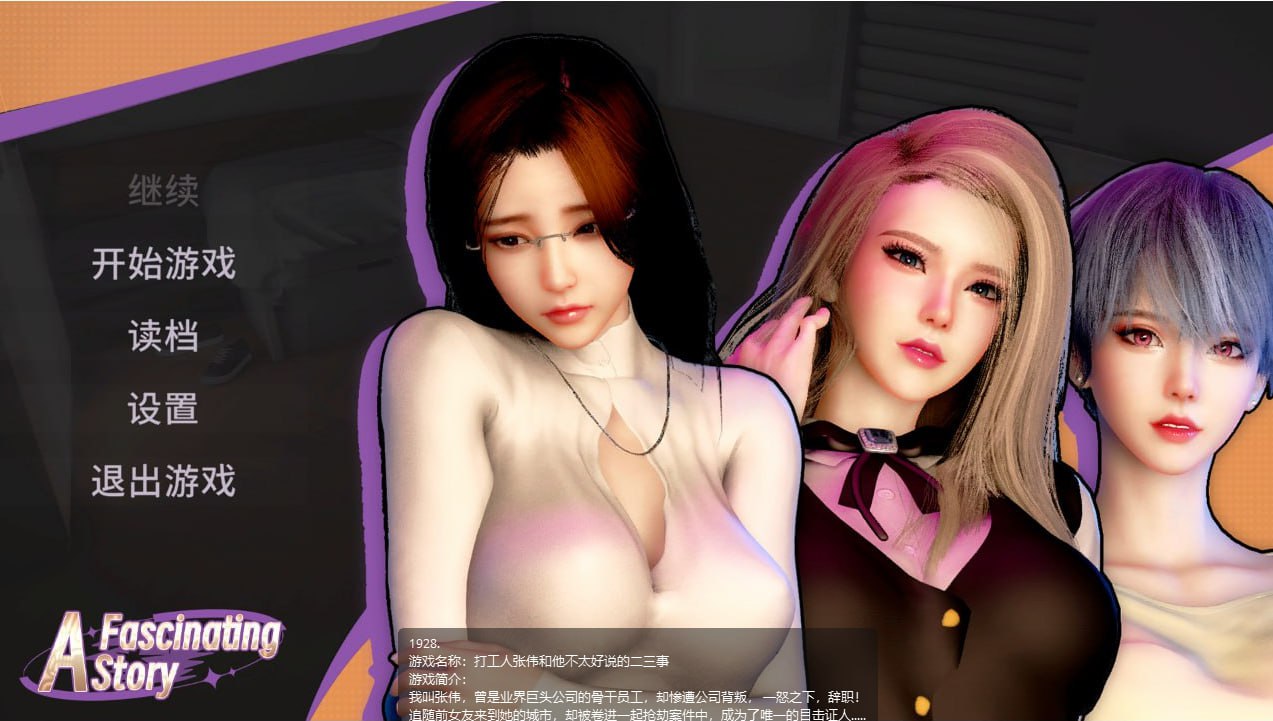 【神品SLG/官中/动态】打工人张伟和他不太好说的二三事完整版【PC/无码/CV】