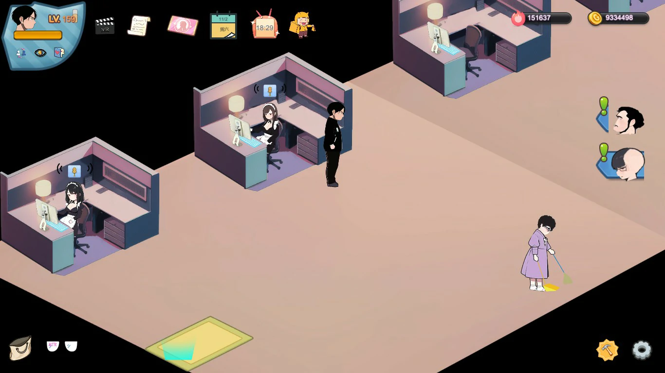 【亚洲SLG/官中/模拟经营】黑山恋爱咖啡厅3.7 官方中文版【PC/1.9G/更新】BM Love Cafe