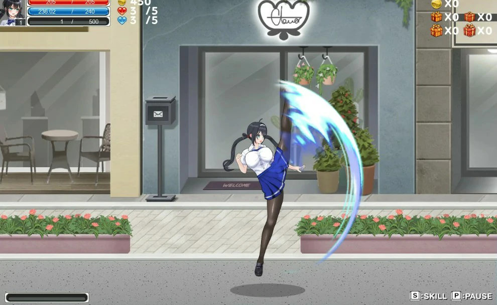 【日系ACT/官中/动作】格斗少女尤里 官方中文版【PC/0.8G】ファイティングガール・ユリ
